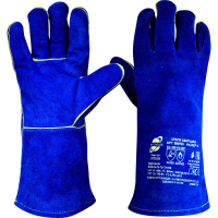 Краги спилковые Arcticus Kevlar 200520 р-р 10 синие